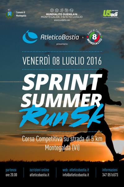 Volantino Sprint Summer RUN5K